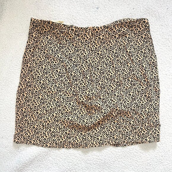PacSun LA Hearts Mini Leopard Print Skirt - Picture 3 of 5